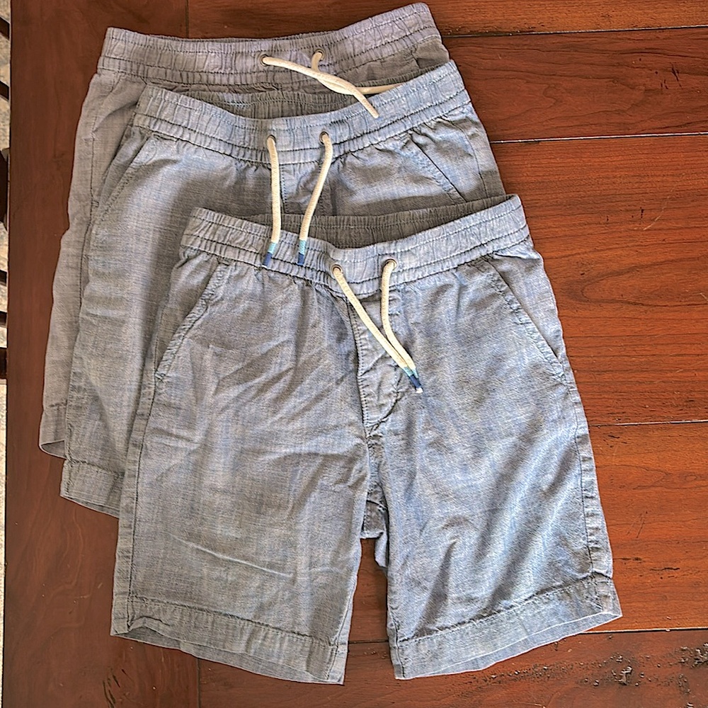 Gap Kids Boys Chambray Shorts- 3 pairs available!